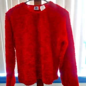 XL Sparkling Red Arizona Jean Co Sweater